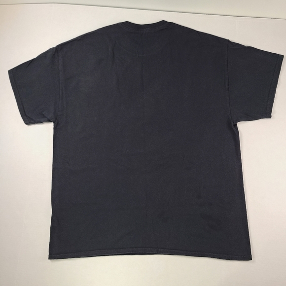 Nirvana Black Smiley Short Sleeve Crewneck Band Tee Men's XL - Picture 2 of 6